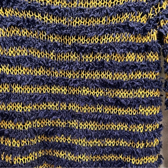 Free People Downey Stripe Fuzzy Knit Pullover‎ Sweater. Size Small. - Picture 5 of 6